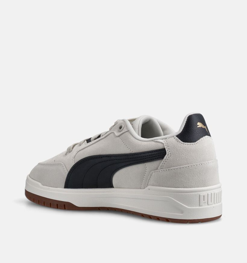 Puma Shuffle Downtown Grijze/Zwarte Sneakers voor heren (366611) - geschikt voor steunzolen