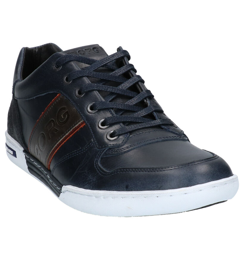 Björn Borg Chaussures basses en Bleu foncé en cuir (254794)