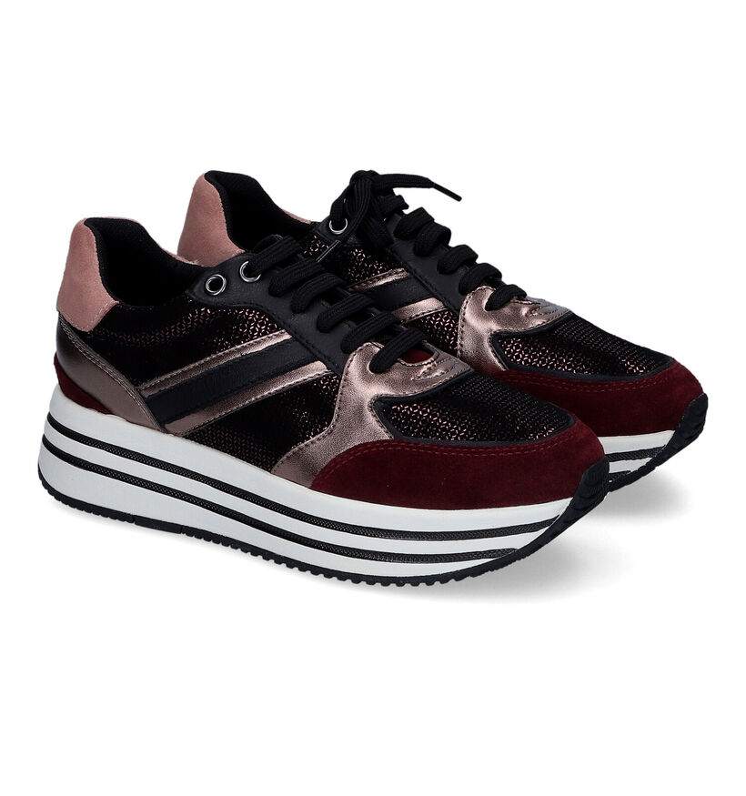 Geox Kency Bronze Sneakers voor dames (312839) - geschikt voor steunzolen
