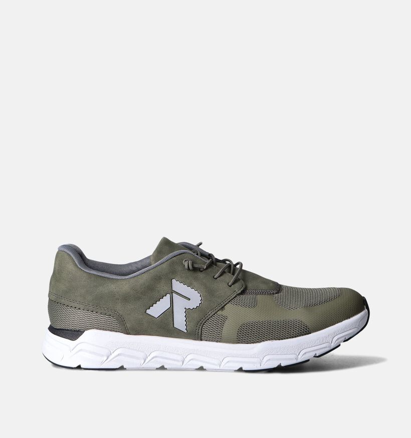Rieker Chaussures à lacets en Vert kaki pour hommes (354837) - pour semelles orthopédiques