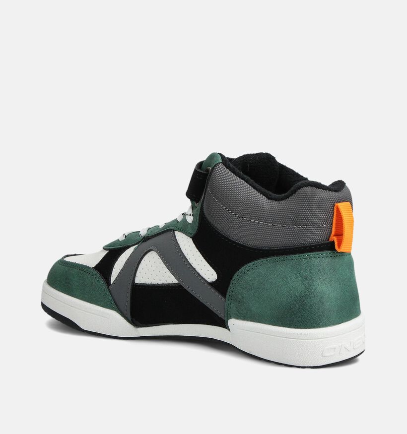 O'Neill Gulfport Mid Grijze/Groene Sneakers voor jongens, meisjes (363280)