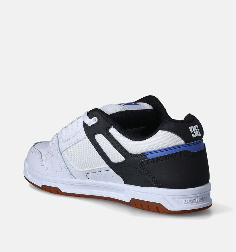 DC Shoes Stag Witte Skatesneakers voor heren (350819)
