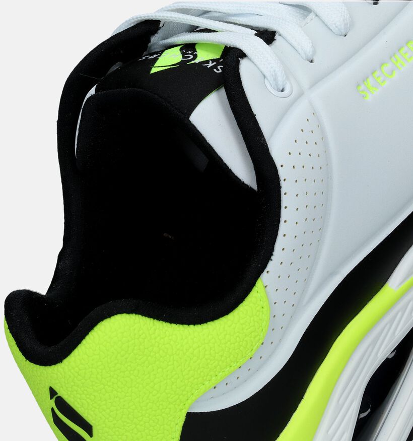 Skechers Uno Back Lit Witte Sneakers voor heren (340833)