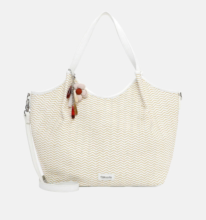 Tamaris Konstantina Witte Shoppertas voor dames (371305)
