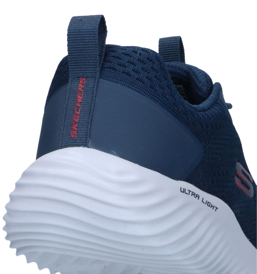 Skechers Bounder Intread Blauwe Sneakers voor heren (334151)