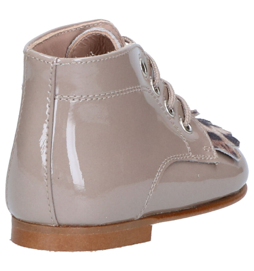 Eli Taupe Babyschoentjes in lak (260864)