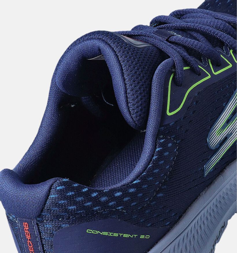 Skechers Go Run Consistent 2.0 Blauwe Loopschoenen voor meisjes, jongens (352319)