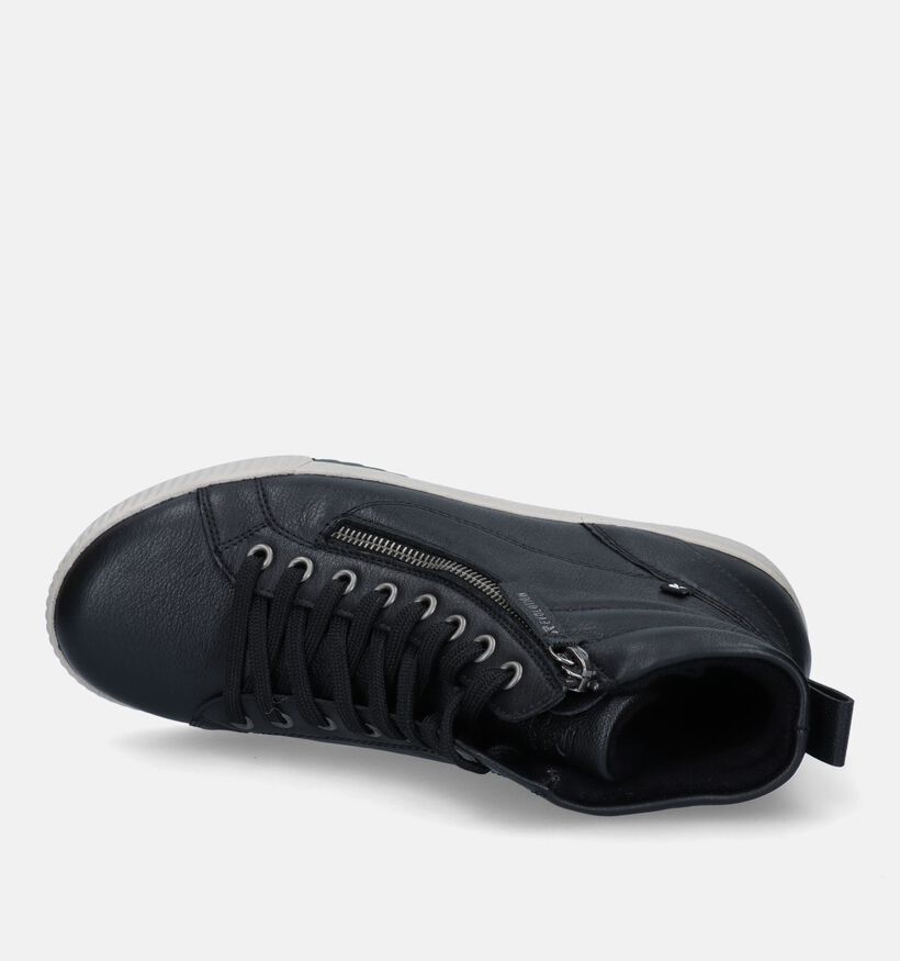Rieker R-Evolution Baskets en Noir pour femmes (333074) - pour semelles orthopédiques