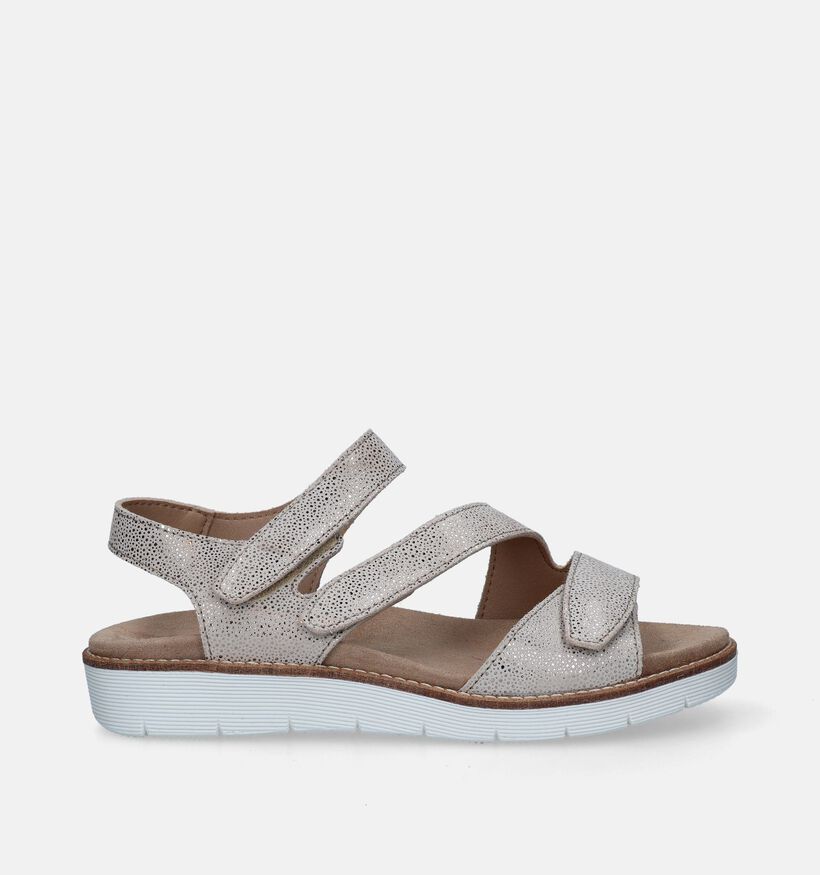 Solemade Nora Sandales pour semelles orthop&eacute;diques en Beige pour femmes (339715) - pour semelles orthop&eacute;diques