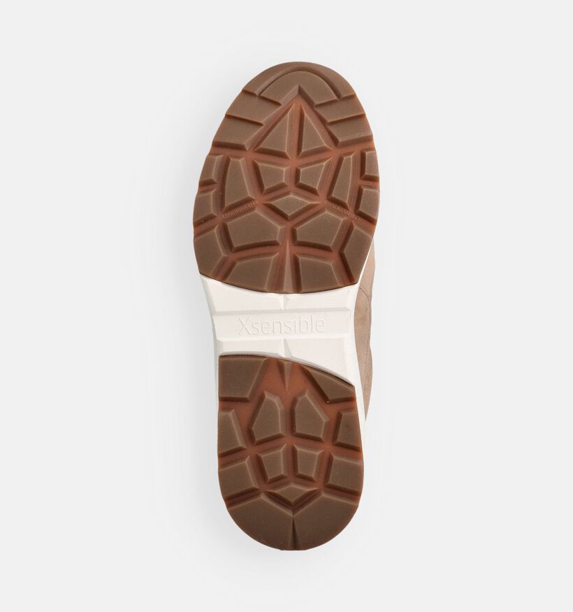 Xsensible Golden Gate Donkerbeige Sneakers voor Steunzolen voor heren (373620) - geschikt voor steunzolen
