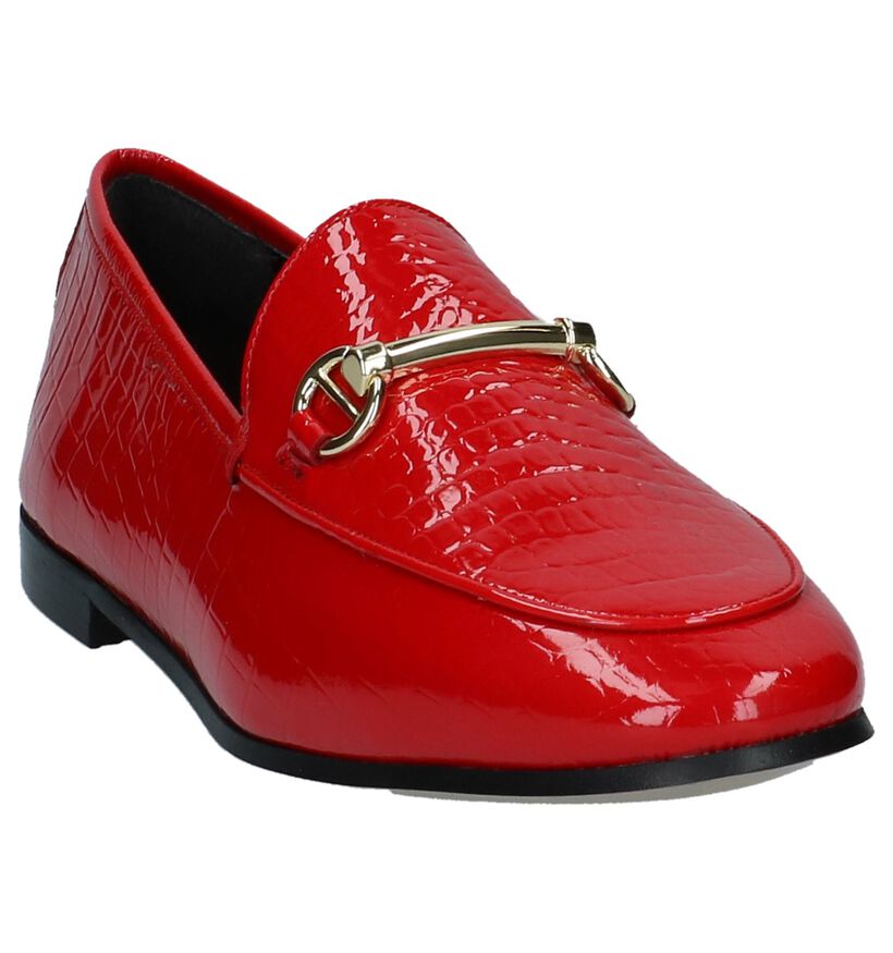 Rode Laké Loafers Dune Guilt in lakleer (223096)