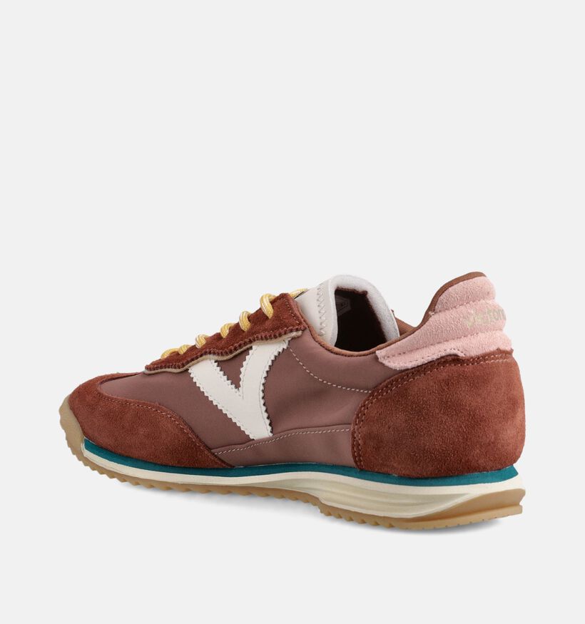 Victoria Baskets en Marron pour femmes (369928) - pour semelles orthop&eacute;diques