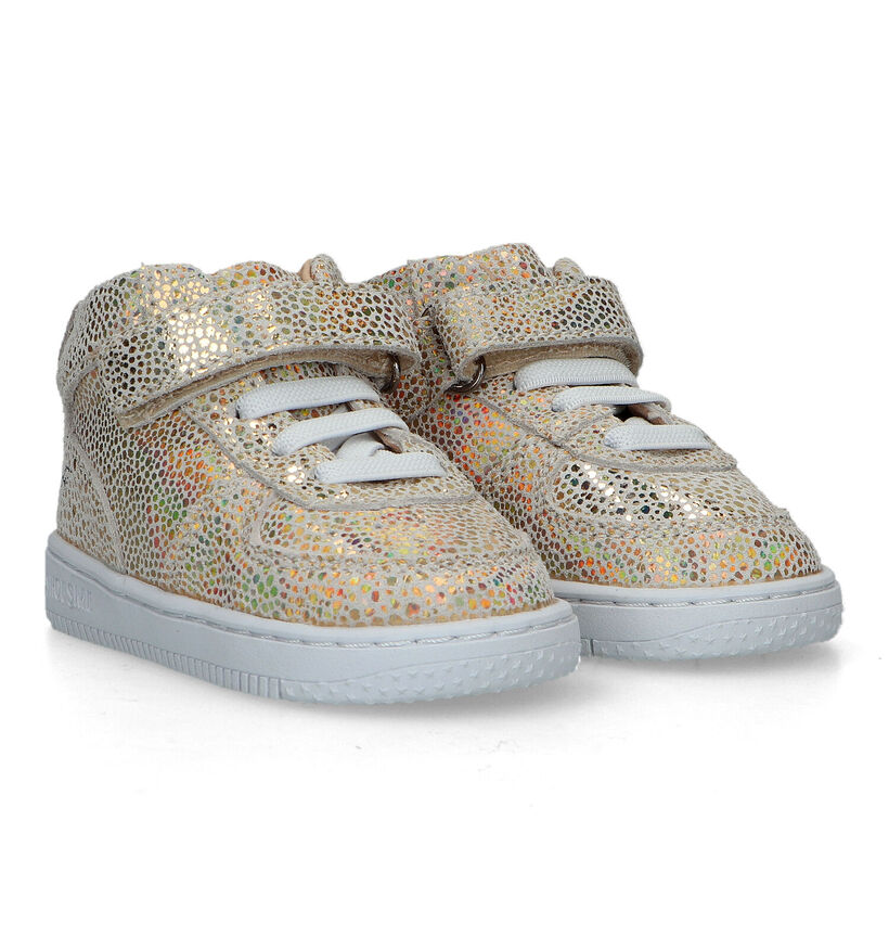 Shoesme Gouden Sneakers voor meisjes (320456) - geschikt voor steunzolen