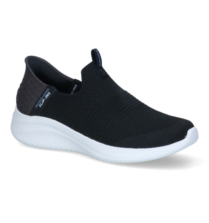 Skechers Ultra Flex 3.0 Smooth Step Zwarte Slip-ins voor dames (326227)