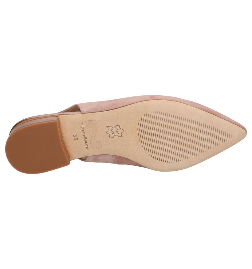 Nathan-Baume Sandales en Beige foncé en daim (272859)