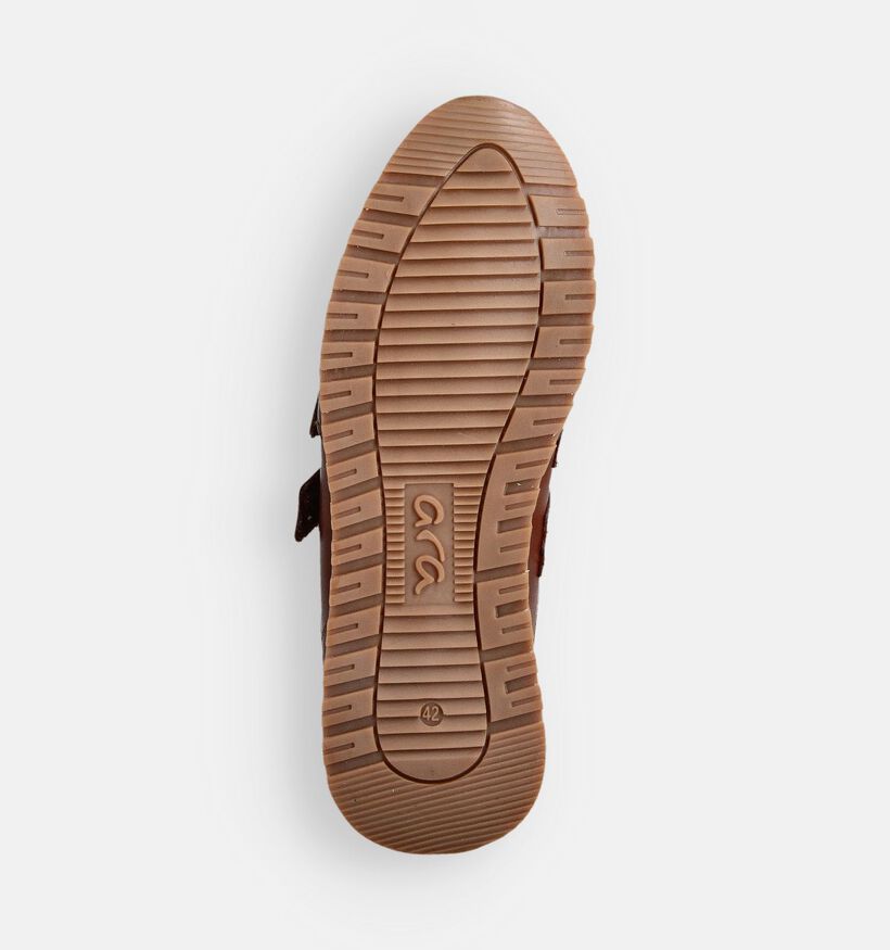 Ara Cognac Sneakers voor heren (364642) - geschikt voor steunzolen