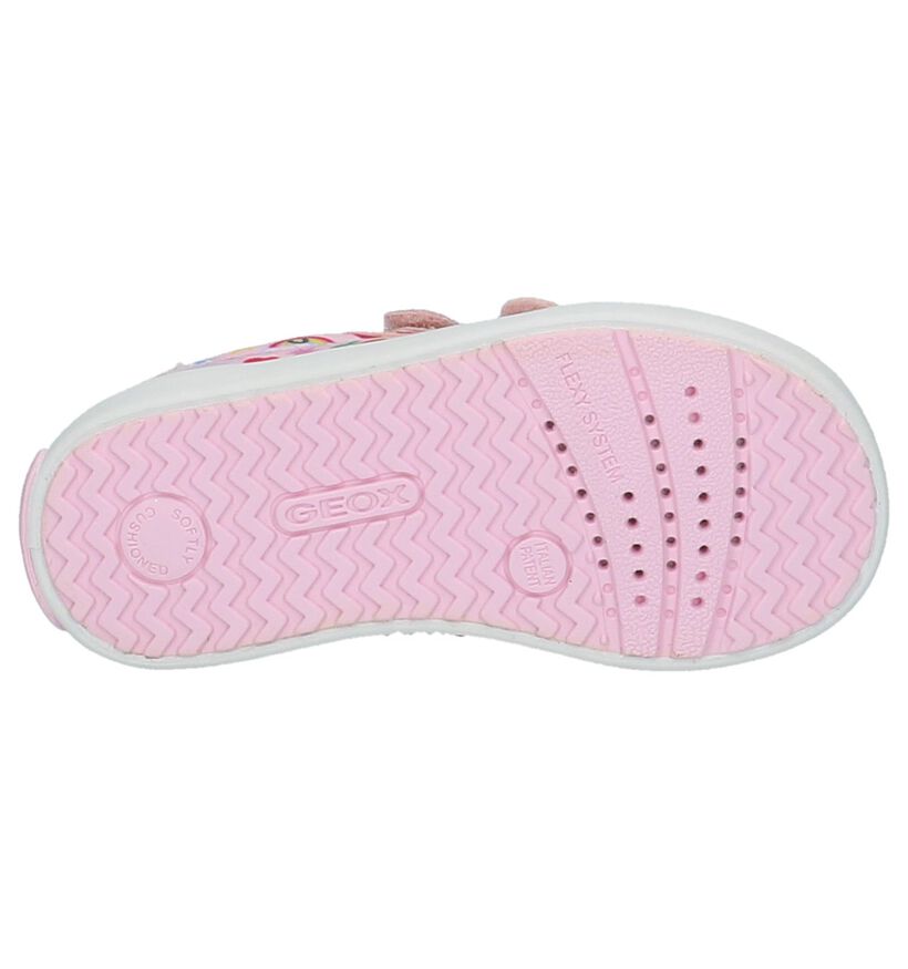 Geox Chaussures pour bébé  en Rose en textile (210514)