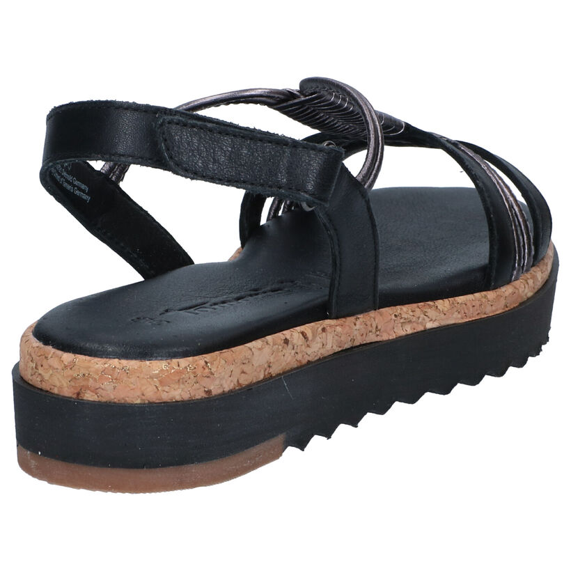 Tamaris Touch it Gouden Sandalen in leer (289522)