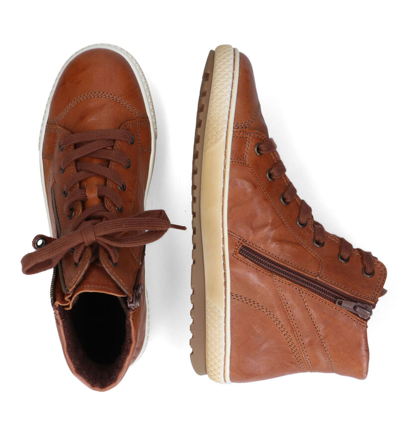 Gabor OptiFit Cognac Sneakers voor dames (312432) - geschikt voor steunzolen