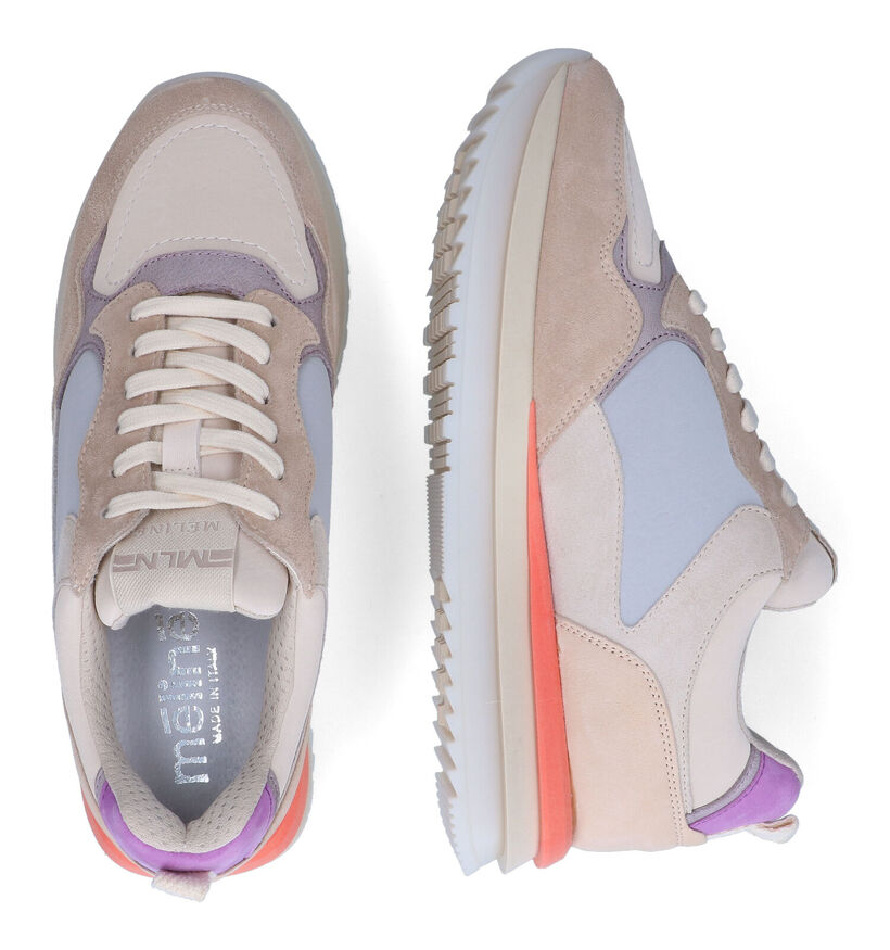 Méliné Con 2000 Beige Sneakers voor dames (306970) - geschikt voor steunzolen