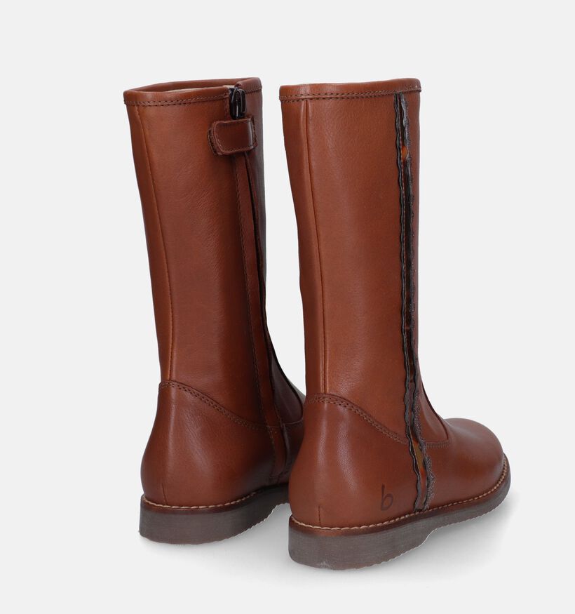 Beberlis Bottes hautes en Cognac pour filles (348102)