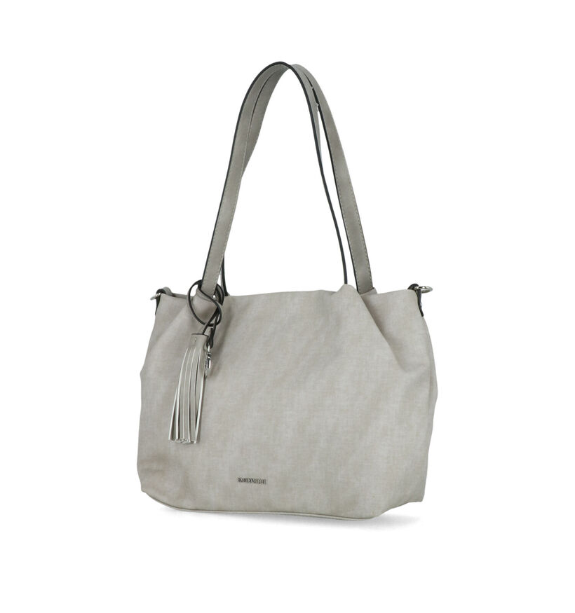 Emily & Noah Elke Blauwe Shopper tas met rits voor dames (340657)