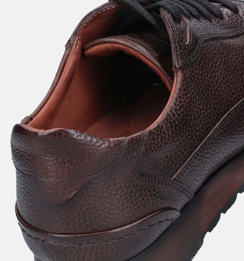 Ambiorix Jeremy Bruine Veterschoenen voor heren (349119) - geschikt voor steunzolen