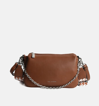 Mac Alyster Crossbody tassen Zwart/Cognac/Bruin