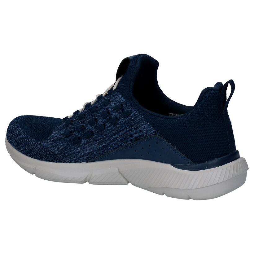 Skechers Streetwear Blauwe Sneakers in stof (287097)