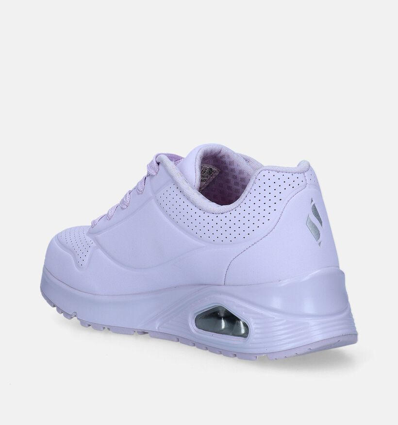 Skechers Uno Baskets en Lilas pour filles (345361)