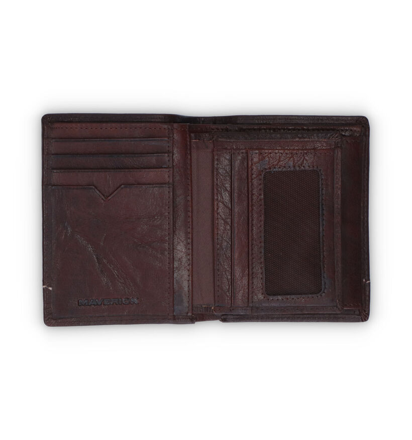 Maverick Portefeuille en Marron pour hommes (359906)