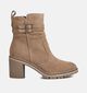 Tamaris Beige Enkellaarzen op Hak voor dames (362779)