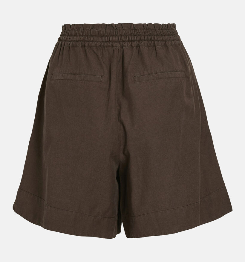 Vila x Loredana Tevira Loose Donkerbruine Short voor dames (375157)