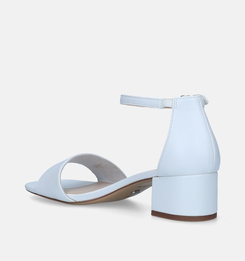 Tamaris Sandales avec talon fermé en Blanc pour femmes (338307)