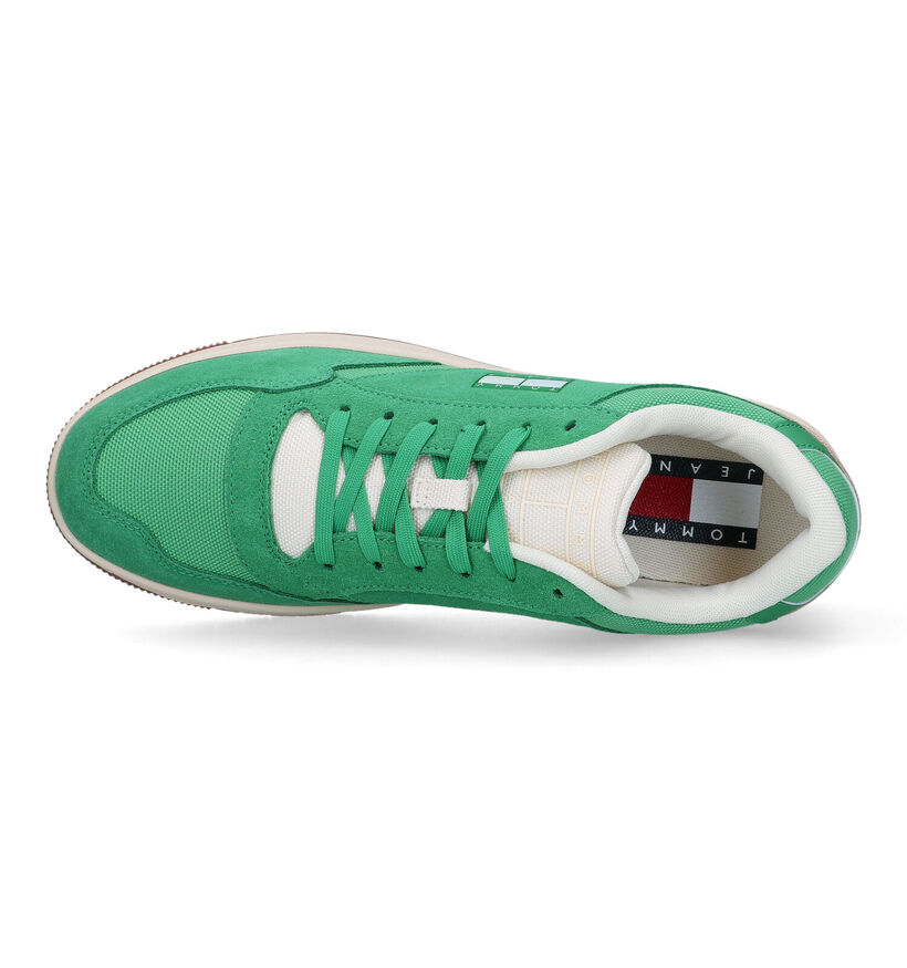 Tommy Hilfiger Tommy Jeans Baskets en Vert en nubuck (321220)