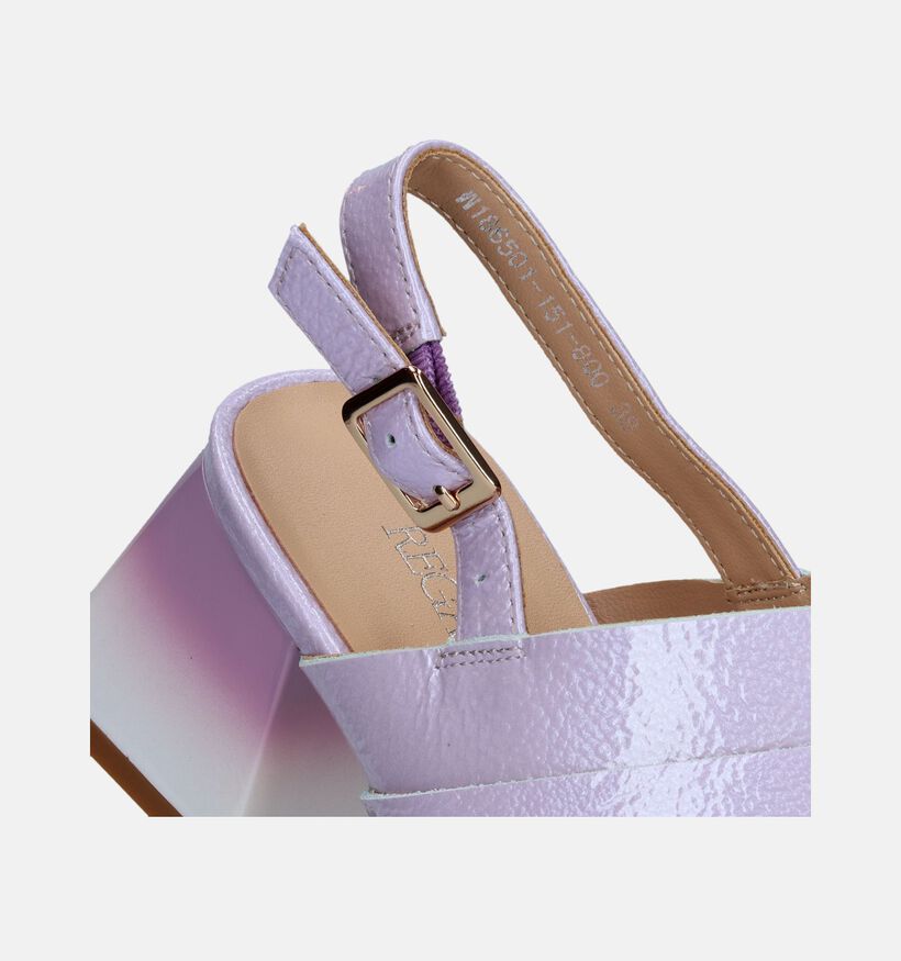 Regarde Le Ciel Amalia Lila Sandalen Met Blokhak voor dames (341244)