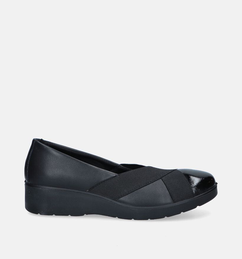 Hush Puppies Indexo Chaussures à enfiler en Noir pour femmes (346847) - pour semelles orthopédiques