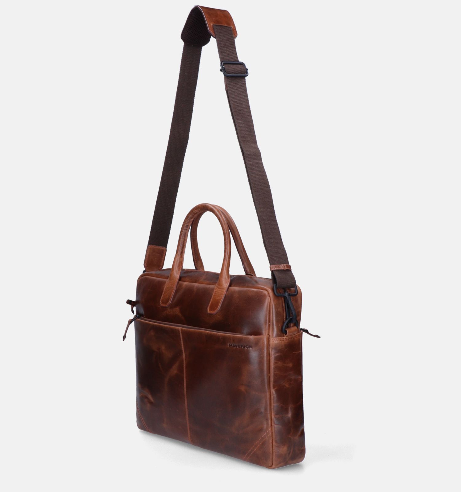 Maverick Bruine Laptoptas Heren Laptoptassen Online op TORFS.BE