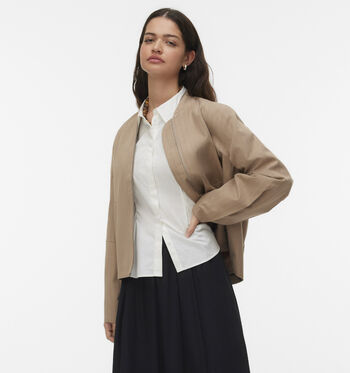 Vero Moda Manteaux Beige