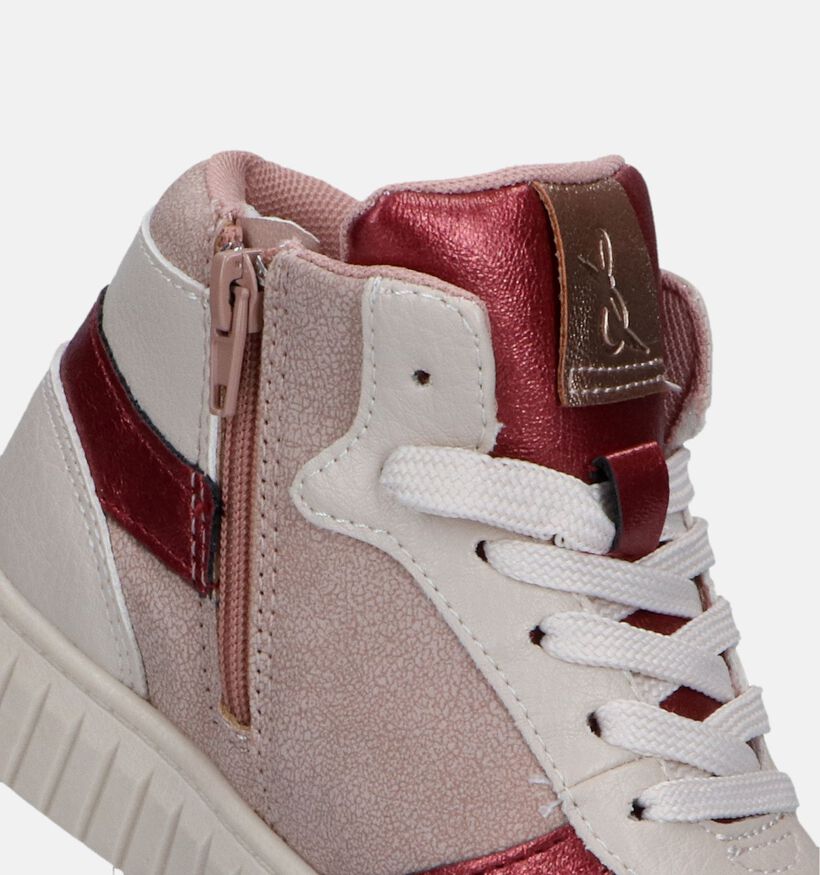 Milo & Mila Beige Sneakers voor jongens, meisjes (327955) - geschikt voor steunzolen