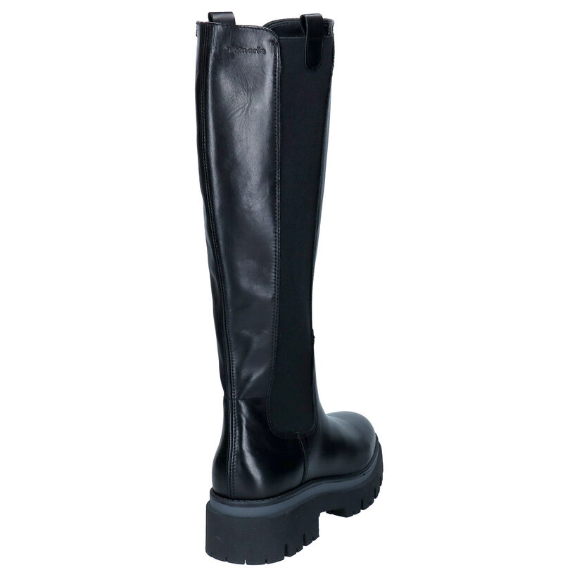 Tamaris Touch It Bottes en Noir en cuir (300107)