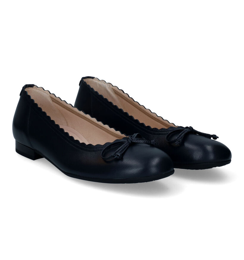 Gabor Ballerines en Bleu foncé en cuir (306532)