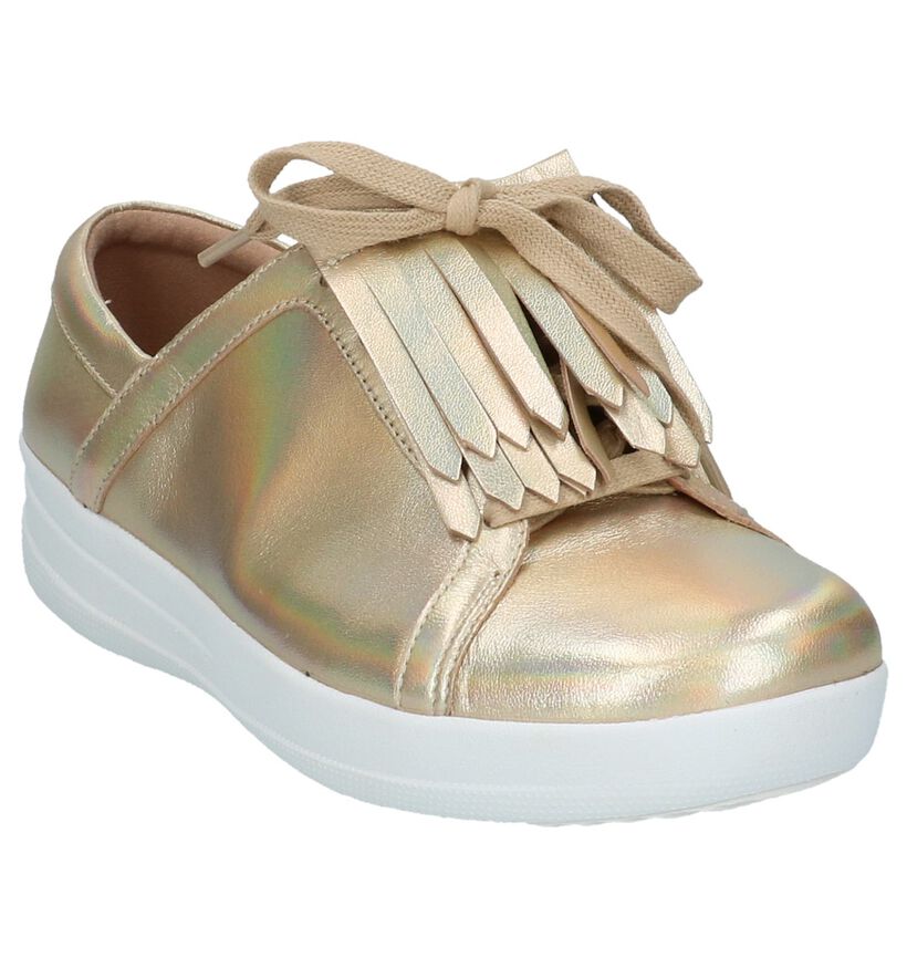 Lage Sneakers Goud FitFlop F Sporty, , pdp