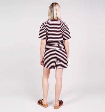 JDY Broeken Blauw/Roze/Bordeaux