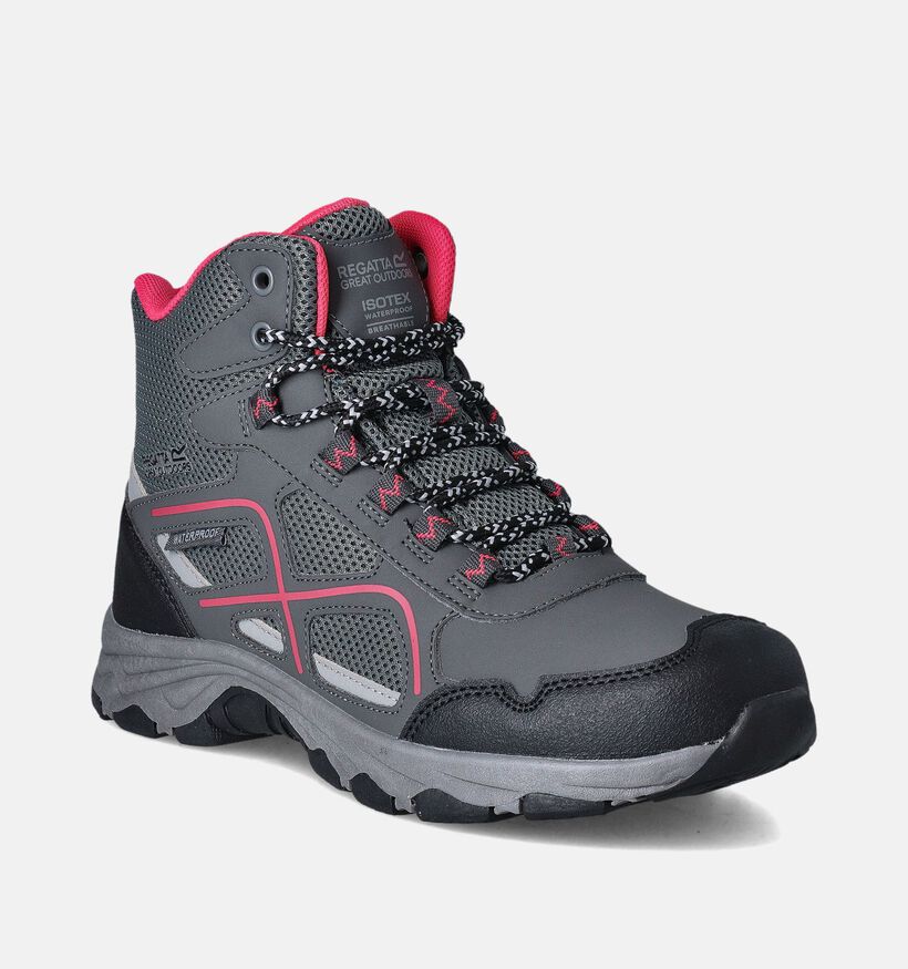 Regatta Lady Vendeavour Zwarte Wandelschoenen voor dames (351990) - geschikt voor steunzolen