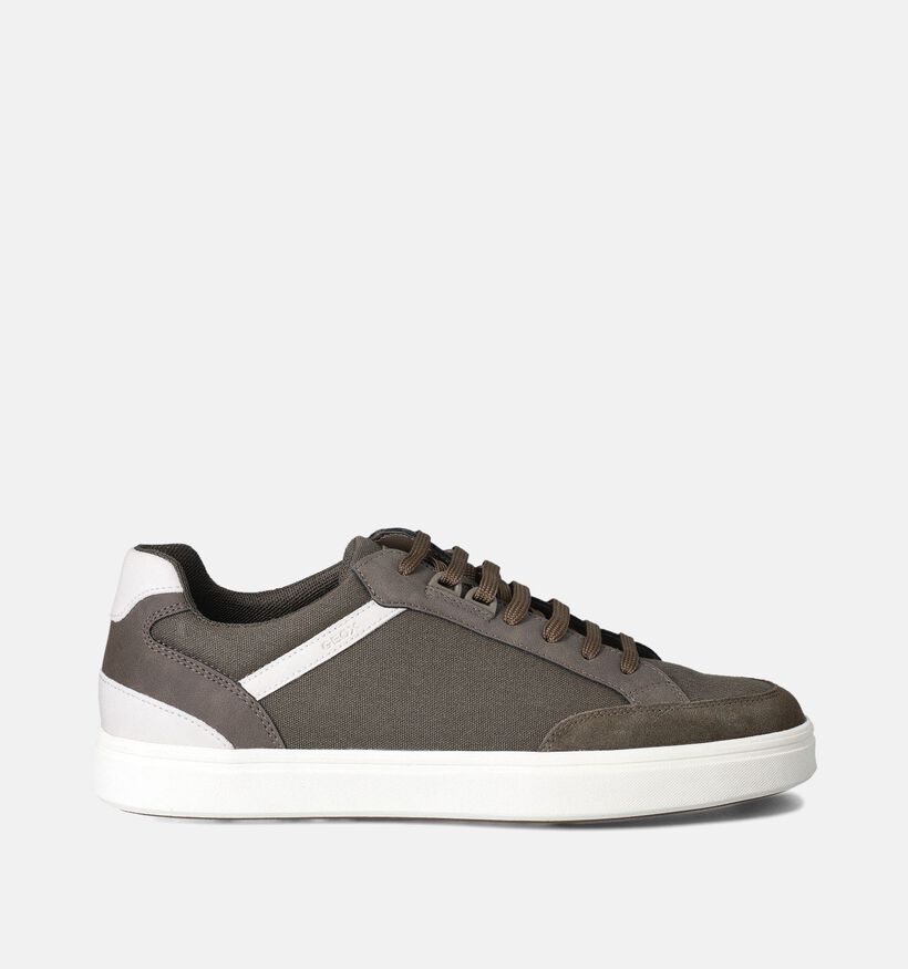 Geox Baltmoore Kaki Veterschoenen voor heren (353860) - geschikt voor steunzolen