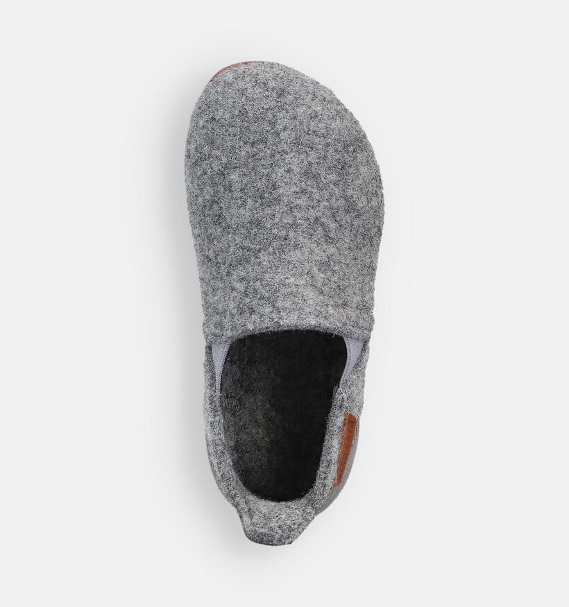 Bisgaard Lichtgrijze Pantoffels voor jongens (372370)