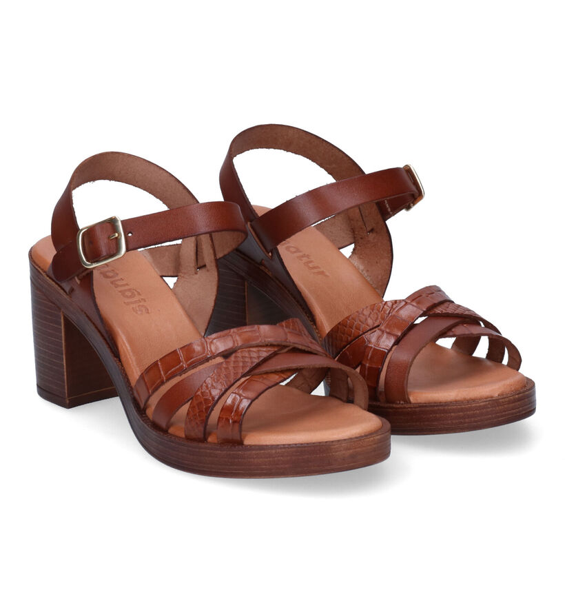 Signatur Cognac Sandalen voor dames (310269)