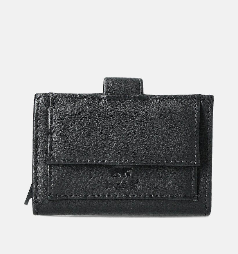 Bear Design Porte-monnaie zipp&eacute; en Noir pour femmes, hommes (382141)