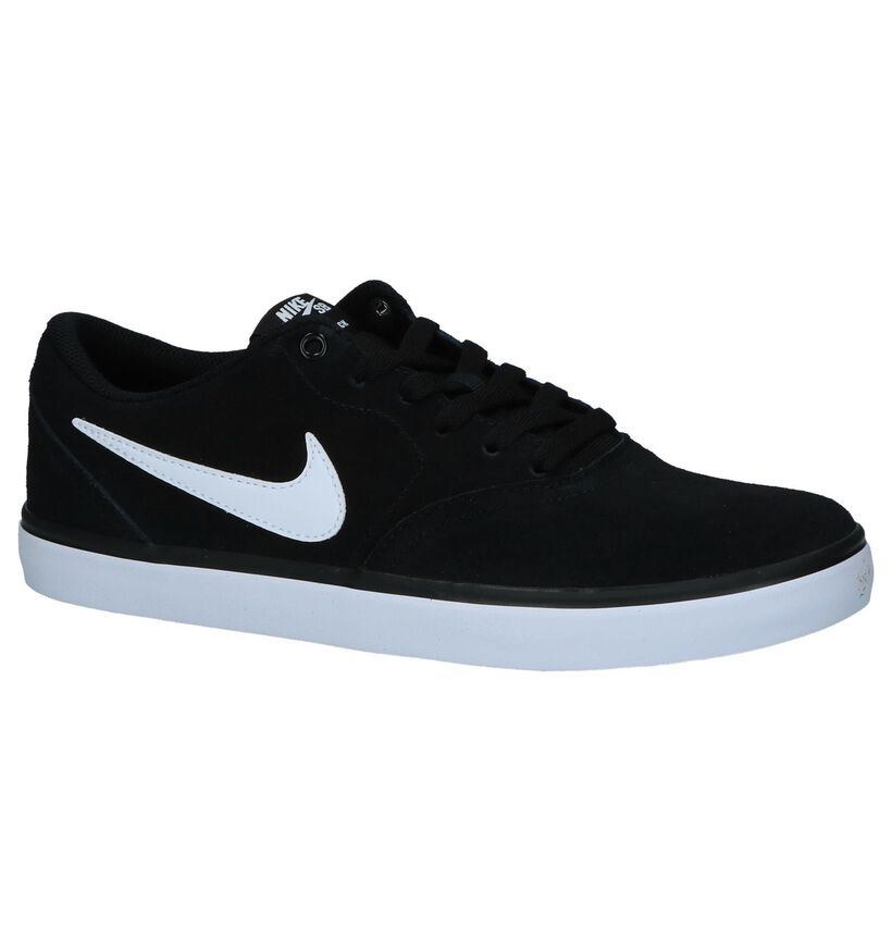 SB Baskets de skate en Noir en daim (234062)